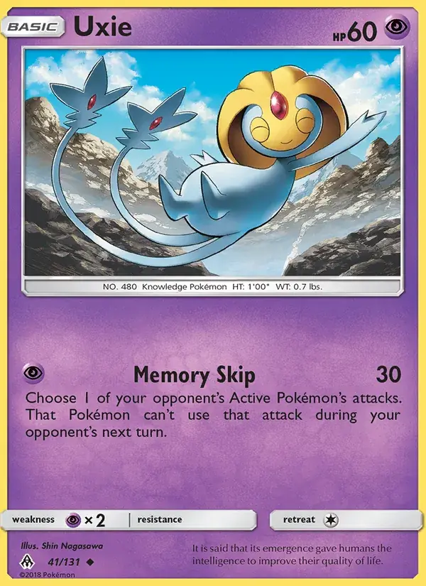 Uxie - 41/146 - Forbidden Light