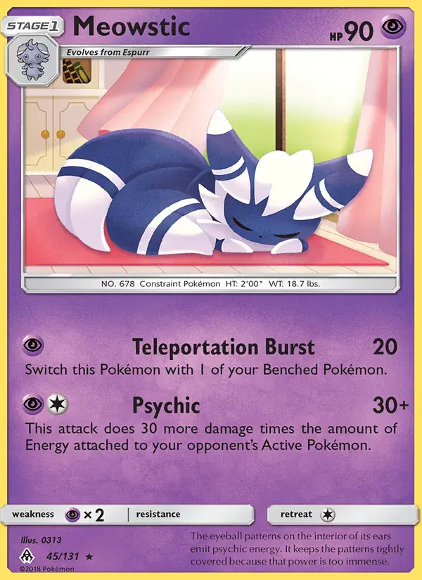 Meowstic - 45/146 - Forbidden Light
