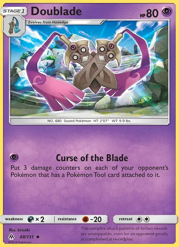 Doublade - 48/146 - Forbidden Light