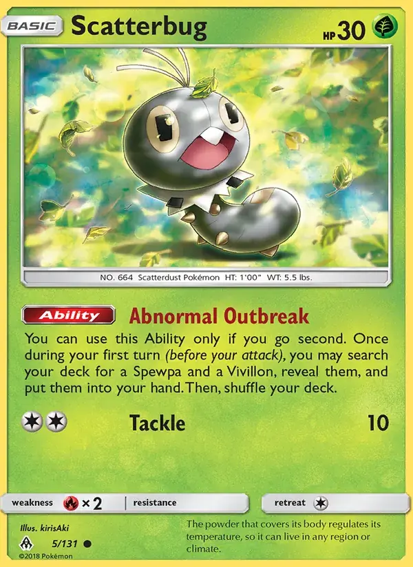 Scatterbug - 5/146 - Forbidden Light