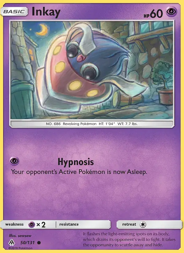 Inkay - 50/146 - Forbidden Light