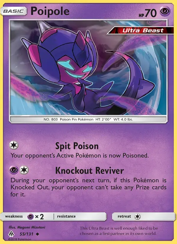 Poipole - 55/146 - Forbidden Light