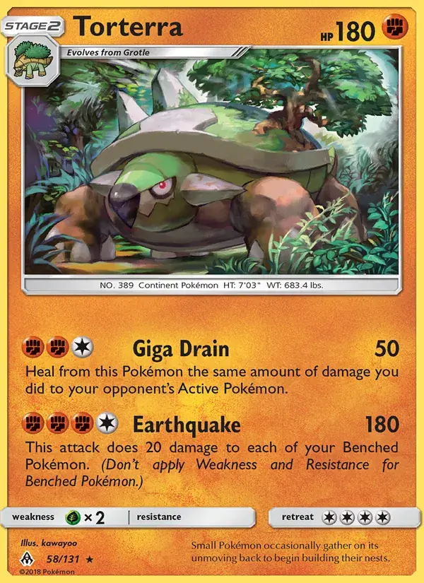Torterra - 58/146 - Forbidden Light