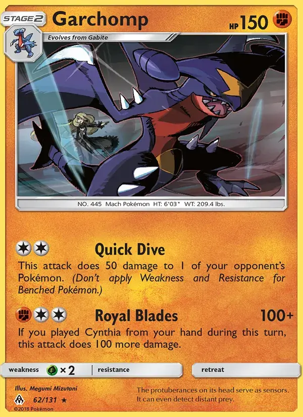 Garchomp - 62/146 - Forbidden Light