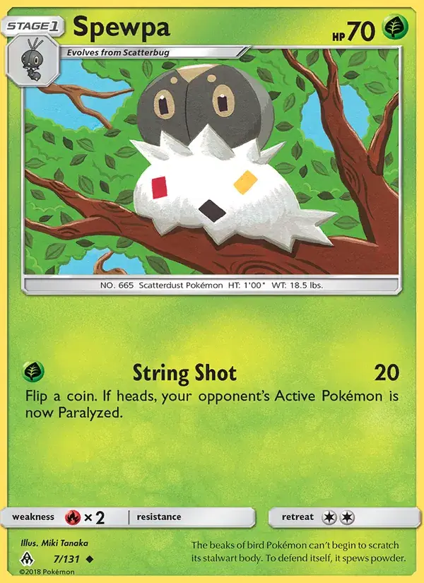 Spewpa - 7/146 - Forbidden Light