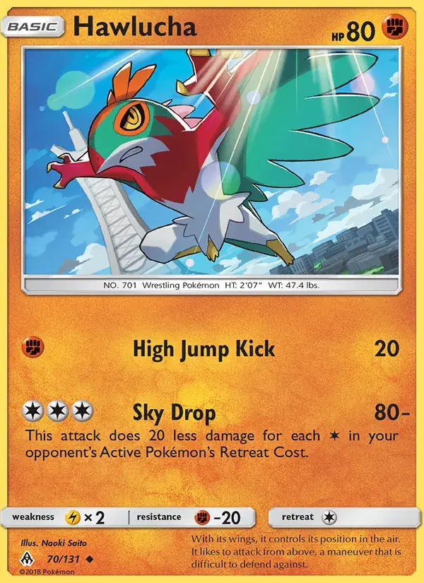 Hawlucha - 70/146 - Forbidden Light