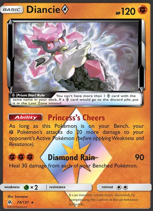 Diancie ◇ - 74/146 - Forbidden Light