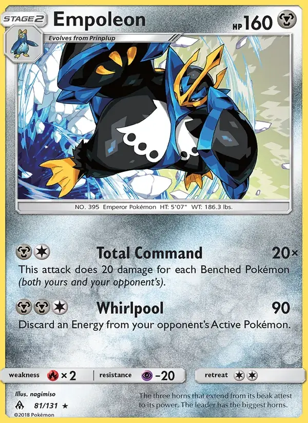 Empoleon - 81/146 - Forbidden Light