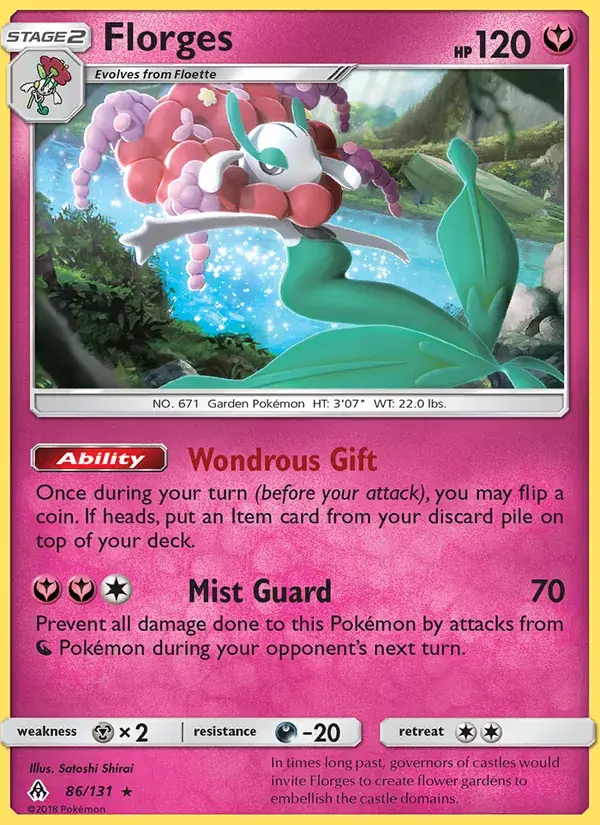 Florges - 86/146 - Forbidden Light