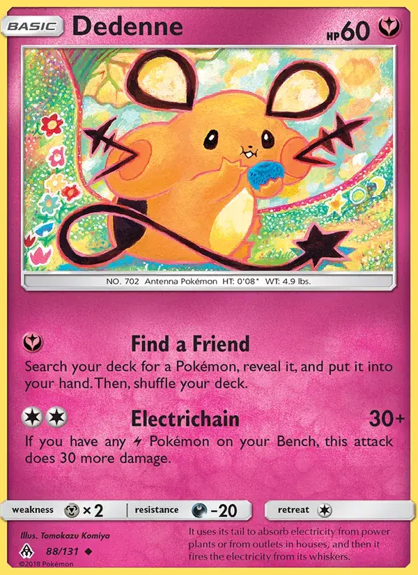 Dedenne - 88/146 - Forbidden Light