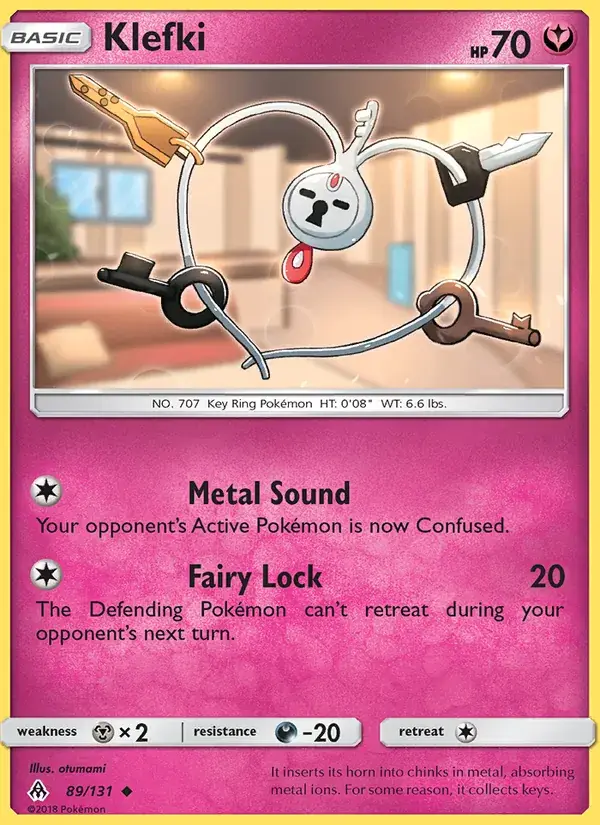 Klefki - 89/146 - Forbidden Light