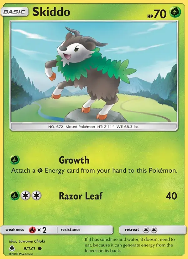 Skiddo - 9/146 - Forbidden Light