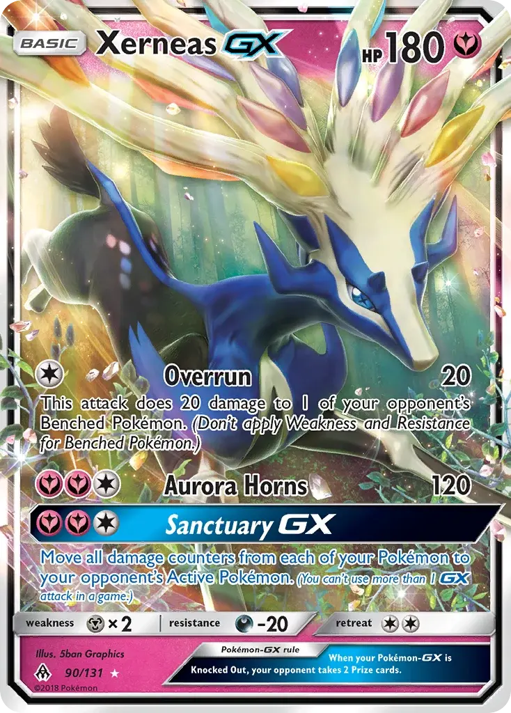 Xerneas GX - 90/146 - Forbidden Light