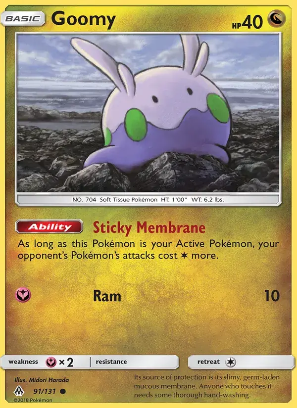 Goomy - 91/146 - Forbidden Light