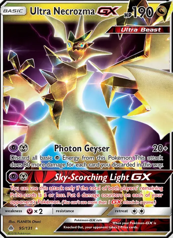 Ultra Necrozma GX - 95/146 - Forbidden Light