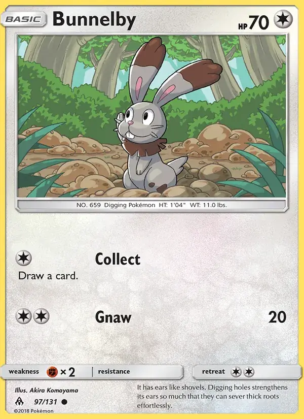 Bunnelby - 97/146 - Forbidden Light
