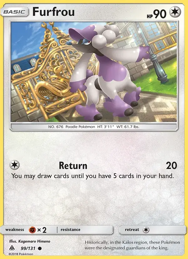 Furfrou - 99/146 - Forbidden Light