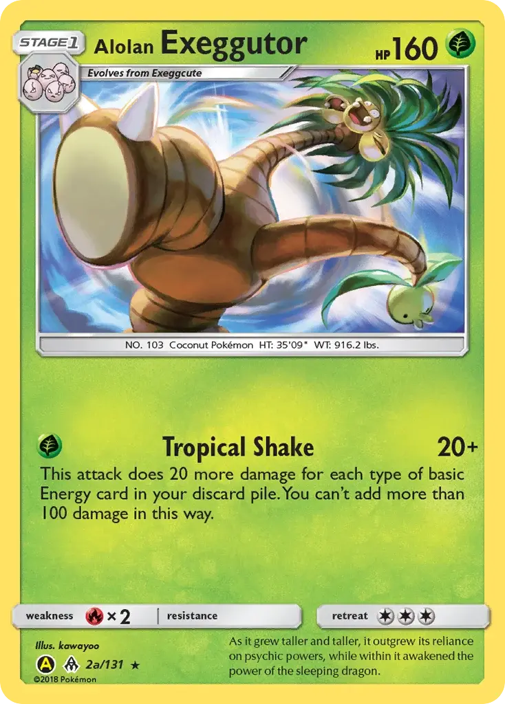 Alolan Exeggutor - SM6-FLI 2A/146 - Lumière Interdite