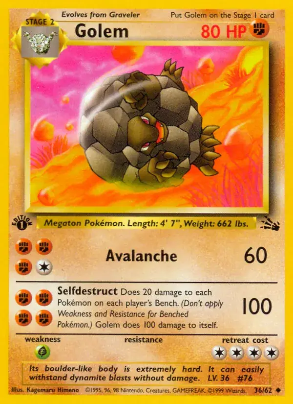 Golem - 36/62 - Fossil