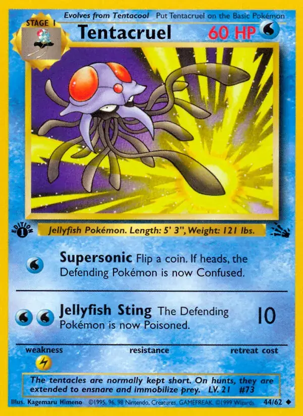 Tentacruel - 44/62 - Fossil