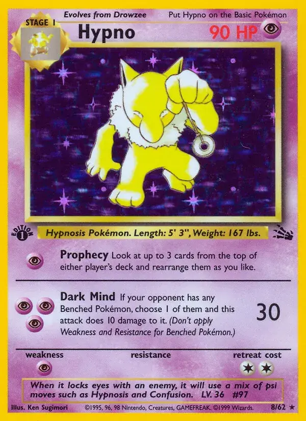 Hypno - 8/62 - Fossil