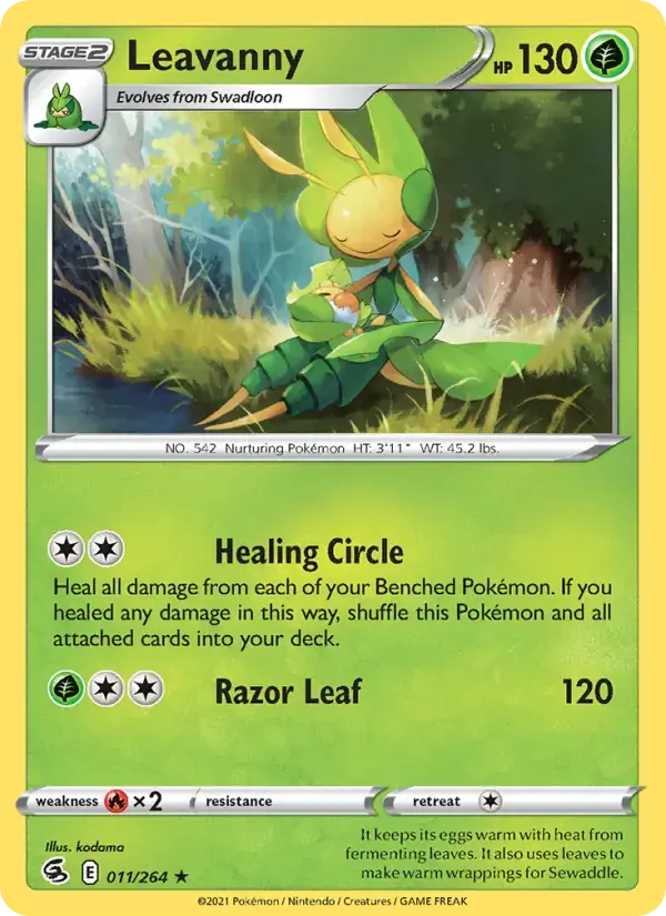Leavanny - 11/284 - Fusion Strike