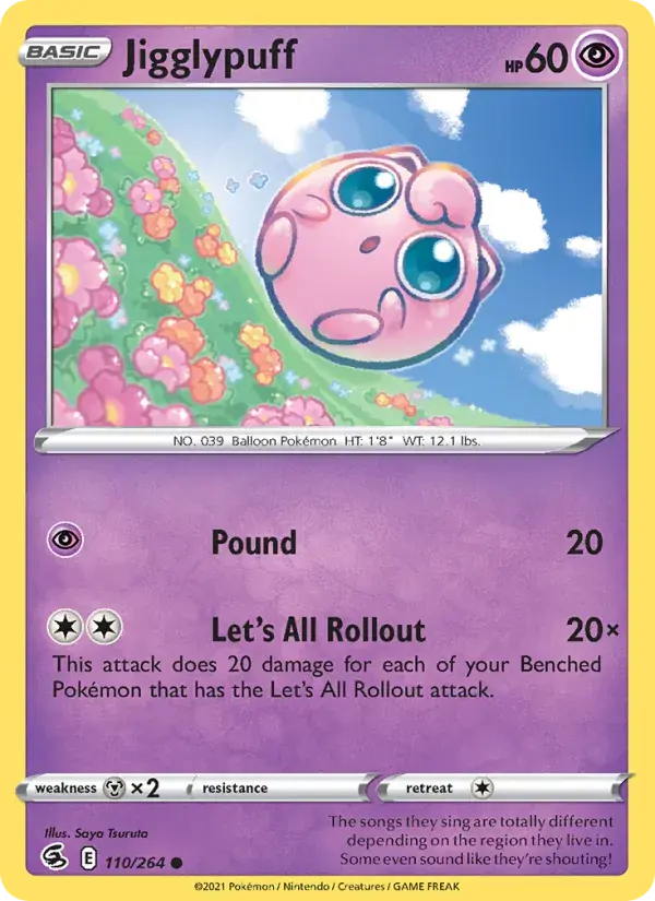 Jigglypuff - 110/284 - Fusion Strike