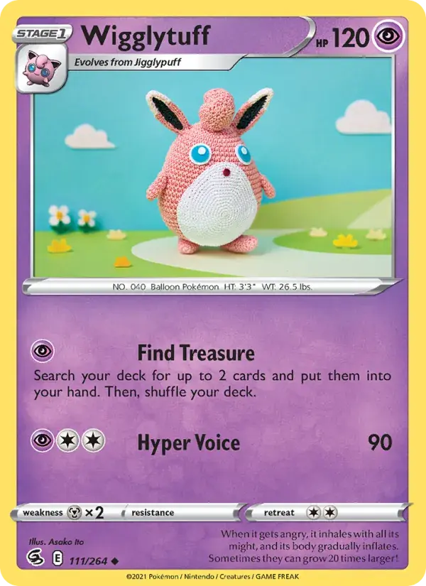 Wigglytuff - 111/284 - Fusion Strike