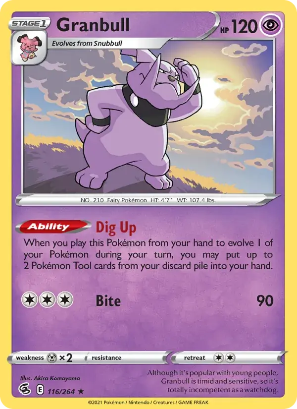 Granbull - 116/284 - Fusion Strike