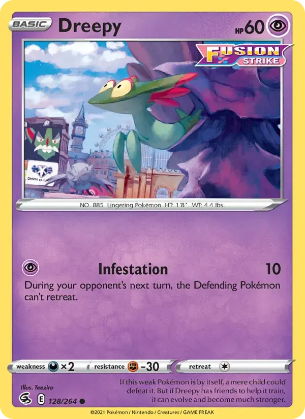 Dreepy - 128/284 - Fusion Strike