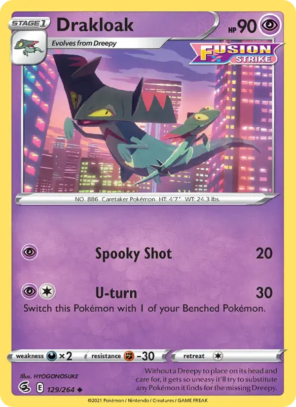 Drakloak - 129/284 - Fusion Strike
