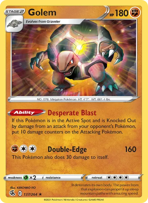 Golem - 137/284 - Fusion Strike