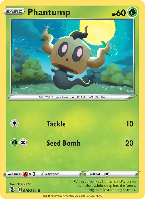 Phantump - 16/284 - Fusion Strike