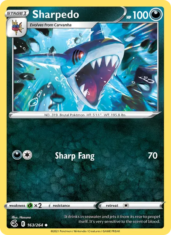 Sharpedo - 163/284 - Fusion Strike