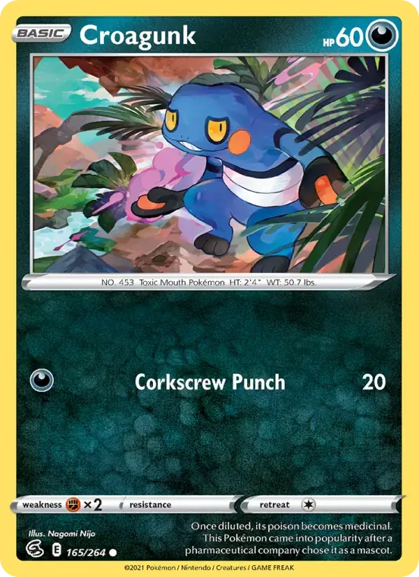 Croagunk - 165/284 - Fusion Strike