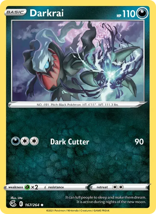 Darkrai - 167/284 - Fusion Strike