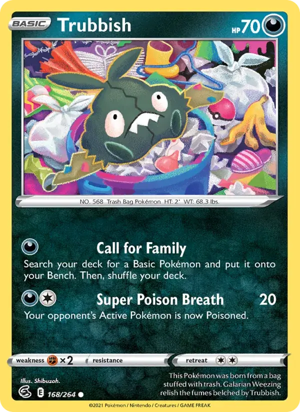 Trubbish - 168/284 - Fusion Strike