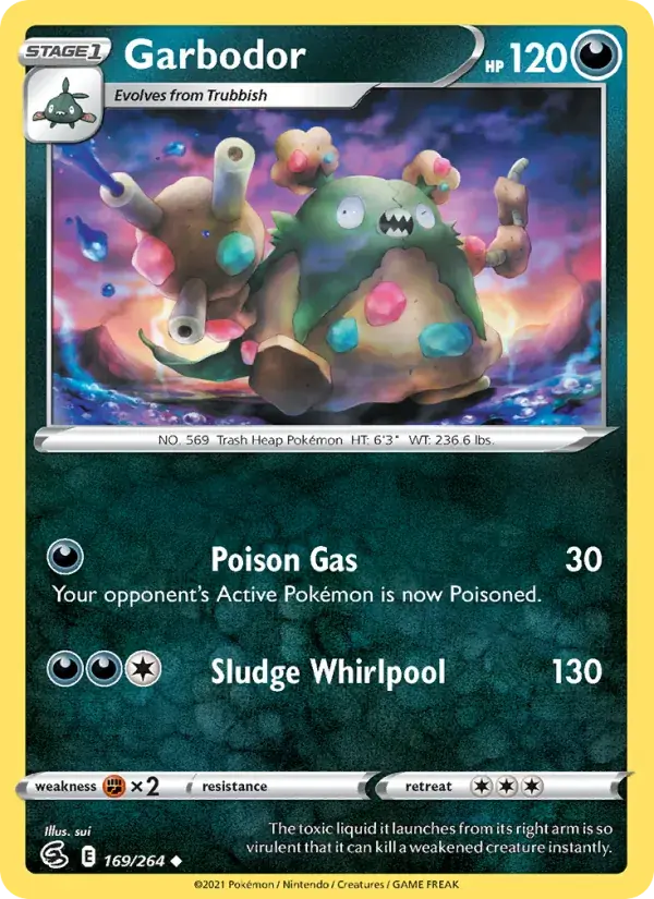 Garbodor - 169/284 - Fusion Strike