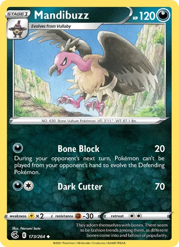 Mandibuzz - 173/284 - Fusion Strike