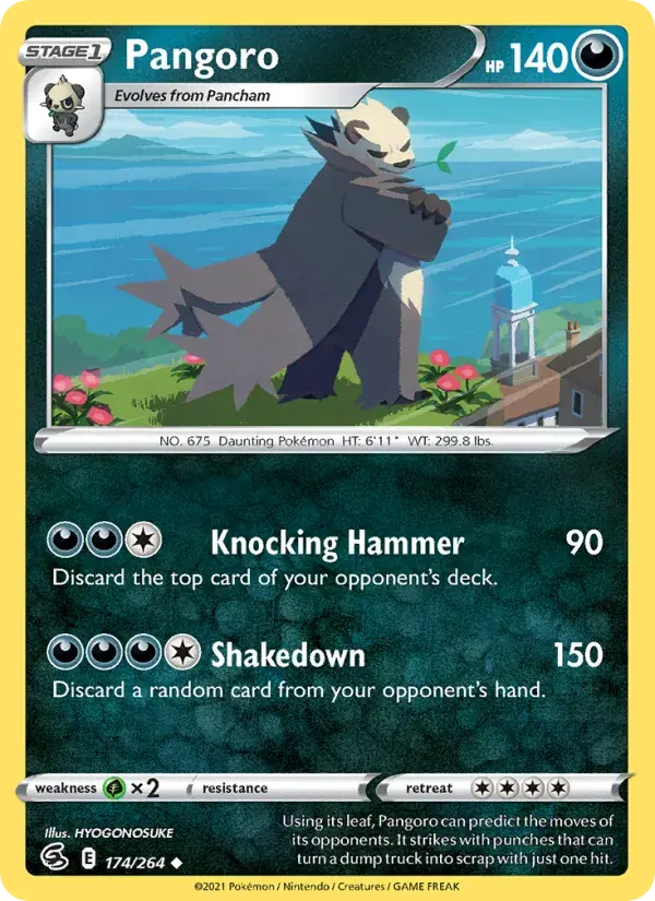 Pangoro - 174/284 - Fusion Strike