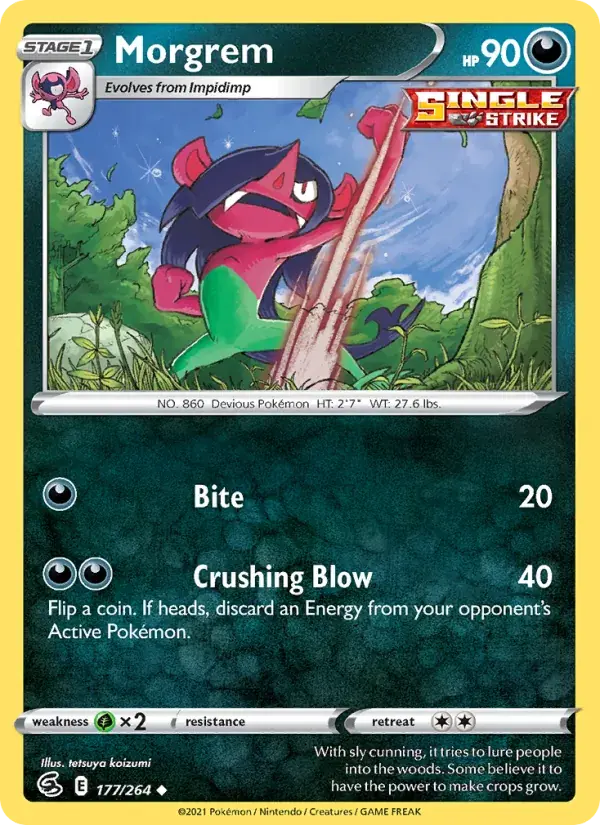 Morgrem - 177/284 - Fusion Strike