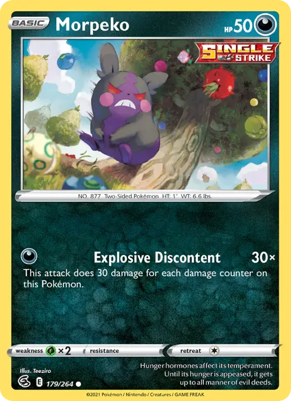 Morpeko - 179/284 - Fusion Strike