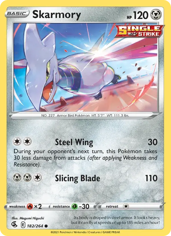 Skarmory - 182/284 - Fusion Strike