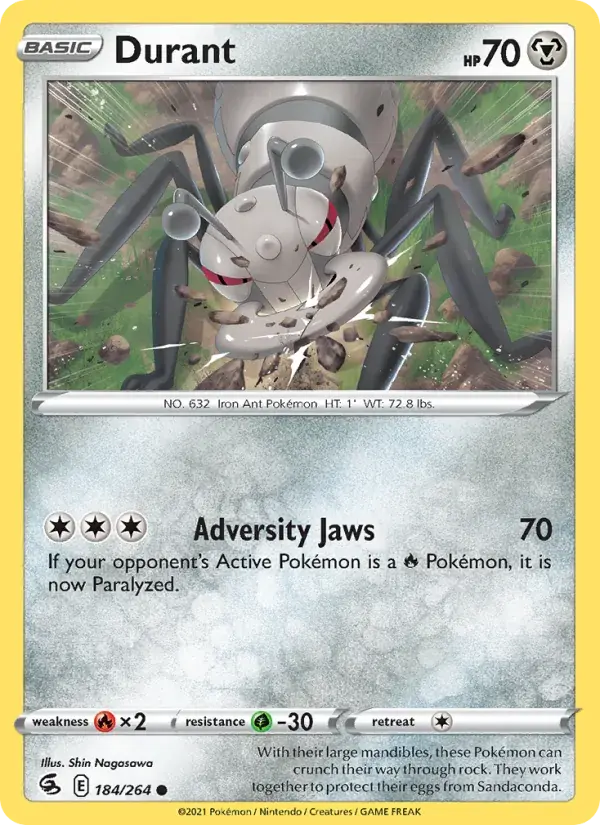 Durant - 184/284 - Fusion Strike