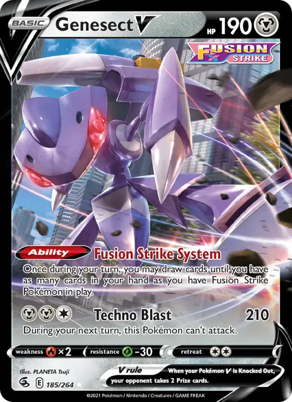 Genesect V - 185/284 - Fusion Strike