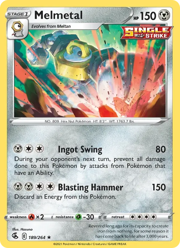 Melmetal - 189/284 - Fusion Strike