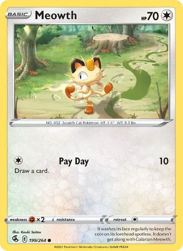 Meowth - 199/284 - Fusion Strike