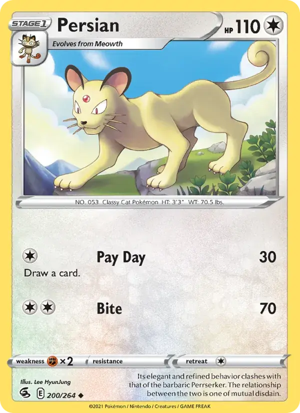 Persian - 200/284 - Fusion Strike