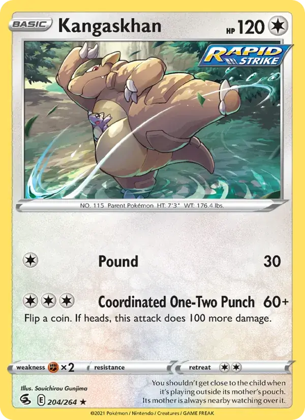 Kangaskhan - 204/284 - Fusion Strike