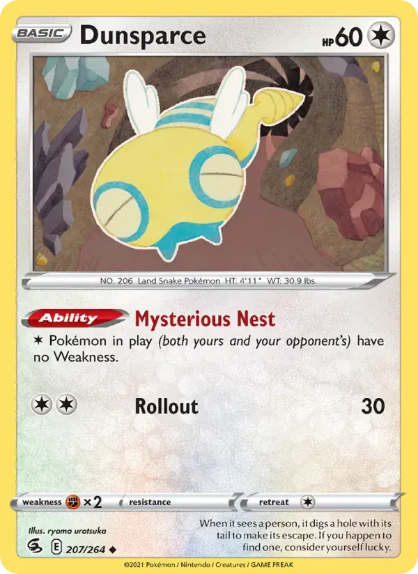 Dunsparce - 207/284 - Fusion Strike